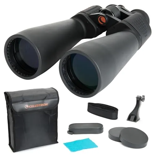 Celestron 71008 SkyMaster 25 x 70 mm - Hochleistungs-Fernglas mit 25-facher Vergrößerung, ideal für Natur- und Astronomie-Beobachtungen bei schwachem Licht