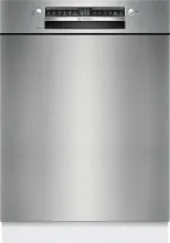 SMU4HTS00E Unterbau-Geschirrspüler mit Besteckkorb - Geräuscharmer Geschirrspüler (46/45dB) für den Unterbau, ideal für kleine Küchen und effizientes Geschirrspülen.