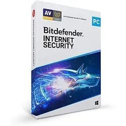 Bitdefender Internet Security 2025 - 3 Geräte, 1 Jahr, Download - Security-Suiten mit erstklassigem Schutz vor Internet-Bedrohungen, inklusive mehrstufigem Ransomware-Schutz und sicherem VPN für anonymes Surfen.
