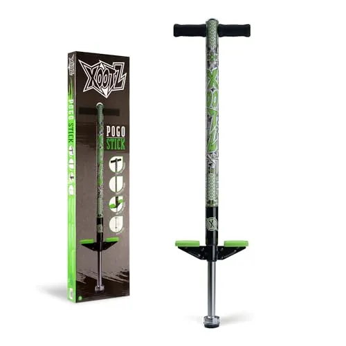 Xootz Pogo Stick | Industriedesign für Kinder - Springstöcke & Hüpfbälle – Der Xootz Pogo Stick bietet sicheren Hüpfspaß mit rutschfesten Griffen und weicher Schaumstoffabdeckung, ideal für Kinder ab 5 Jahren bis 35 kg.