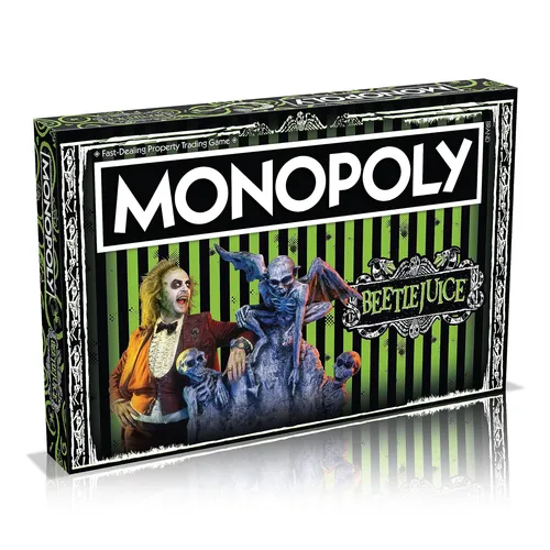 Winning Moves Beetlejuice Monopoly Board Game, Buy Adam Maitland, Lydia Deetz, P