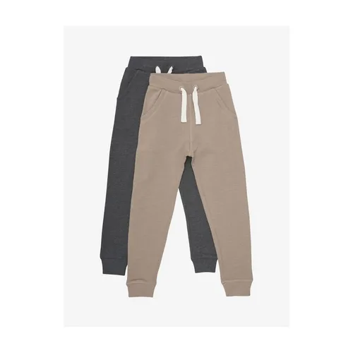 Minymo Jogginghose MIBasic 36 Sweat pant (2-pack) - 3936 - Trainingsbekleidung in klassischem Design, 100% Baumwolle für hohen Tragekomfort und perfekte Passform, ideal für Sport und Freizeit.