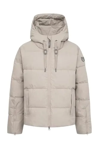 DERBE "Richholm" Winterjacke für Damen, Gr. 40, cobblestone/lava smoke - Funktionsjacken mit lässigem Style und zuverlässigem Schutz dank wasserabweisendem Material und versiegelten Nähten. Ideal für kalte Tage!