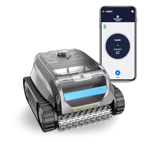 Zodiac Freedom of 42 iQ kabelloser Poolreiniger für Pools bis 10 x 5 m, reinigt Boden, Wände und Wasserlinie. Roboter-Lithium-Akku über App iAqualink
