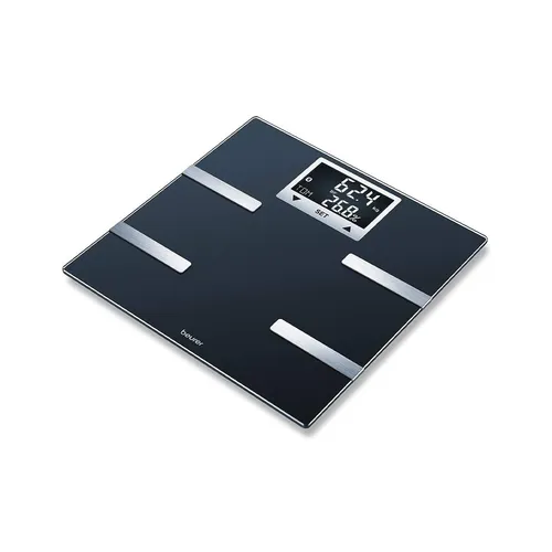 Beurer BF 720 Diagnosewaage - Bluetooth-fähige Körperanalysewaage, präzise Messung von Körperfett, Muskelanteil und Kalorienbedarf, modern und familienfreundlich