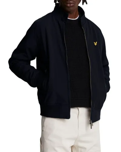 Lyle & Scott Blouson Herren Jacke - Wasserabweisend im British Classic Stil - Funktionsjacke aus 96% Polyester, ideal für den Alltag. Dunkelblau, casual Passform und wasserabweisendes Material sorgen für Komfort bei jedem Wetter.