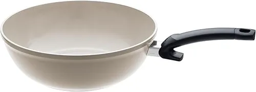 Fissler Ceratal Aluminium-Wok 30 cm - Pfannen mit umweltfreundlicher Keramikbeschichtung, ideal für schonendes Braten und perfekt für alle Herdarten, inklusive Induktion. Made in Germany.
