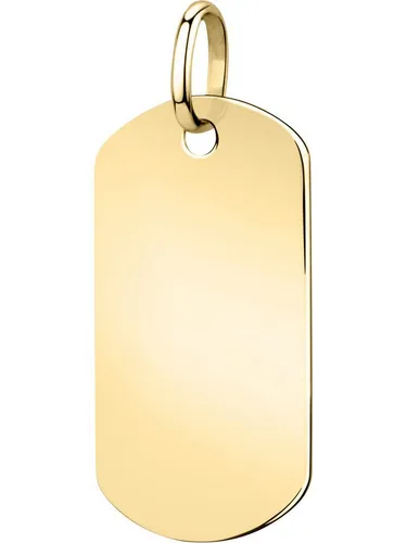 CHRIST Kettenanhänger Herren-Anhänger aus 375er Gelbgold - Kettenanhänger aus modernem 375er Gelbgold, inklusive Verpackung und mit eleganter Öse - ideal für stilvolle Männer.