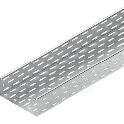 Niedax NIE RL85.100 Kabelrinne 85x100mm, gelocht - Gehäuse für Kabelmanagement, aus bandverzinktem Stahl, robust und ideal für eine effiziente Kabelorganisation in Industrie und Gewerbe.