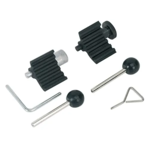 Sealey VSE2358 Dieselmotor-Einstellungs- und Verriegelungs-Kit - Riemenwerkzeuge für 1.2D, 1.6D, 2.0D TDI Common Rail, präzise Einstellmöglichkeiten für eine optimale Motorleistung.