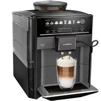 Siemens EQ.6 plus s100 - Kaffeevollautomat mit 1,7 l Wassertank, für Kaffeebohnen und gemahlenen Kaffee, integriertes Mahlwerk für frischen Genuss