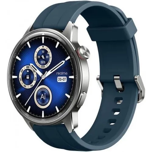 realme Watch S2 - 1.43" AMOLED Smartwatch - Smartwatch mit 1.43" AMOLED-Display, IP68 wasserdicht bis 5m, integriertem Mikrofon und umfangreichen Gesundheitsfunktionen für aktiven Lebensstil.