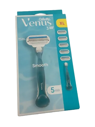 Gillette Venus Smooth Rasierklingen für Rasierer Damen, 5 Ersatzklingen