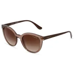 Vogue eyewear VO5427S Damen-Sonnenbrille Vollrand Oval Kunststoff-Gestell, braun
