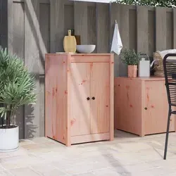 vidaXL Außenküchentüren 50x9x82 cm aus massivem Douglasienholz - Massivholz-Türen für Küche oder Bad, langlebig und stilvoll mit minimalistischem Design, ideal für moderne und traditionelle Einrichtungsstile.