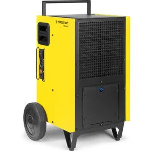 Trotec Luftentfeuchter TTK 655 S, Bautrockner, elektrisch, 100 Liter pro Tag - Effizienter Luftentfeuchter für Räume bis 750m³, ideal für Bauprojekte. Hohe Entfeuchtungsleistung auch bei kühlen Temperaturen dank Heißgas-Abtauautomatik.