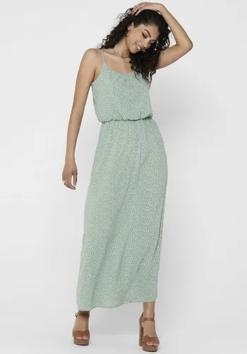 ONLY Sommerkleid Winner - Drapiert/gerafft in Grün (Größe 38) - Kleider für den Sommer, lässiger Stil mit drapiertem Design und pflegeleichtem Material, ideal für entspannte Tage.
