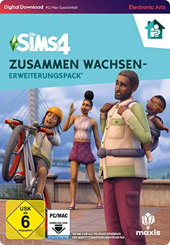 Die Sims 4 Zusammenwachsen (EP13) PCWin | Code in der Box | Deutsch - Erlebe die aufregenden Teenager-Jahre in der neuen Erweiterung! Nimm am Unterricht teil, gehe zum Abschlussball und entdecke deinen persönlichen Stil. Ideal für Fans von Lebenssimulationen.