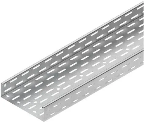 Niedax Kabelrinne 60x200x3000mm, gel. bandverzinkt - Kabelrinnen nach DIN EN 61537 mit innovativer Perforation für einfache Abhängung und optimale Kabelorganisation, ideal für industrielle Anwendungen.