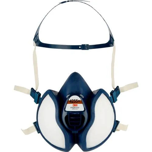 3M Atemschutzmaske 4255+, FFA2P3RD - Halbmasken mit hoher Filtereffizienz, ideal für den Schutz vor schädlichen Partikeln und Gasen bei der Arbeit.