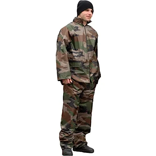 Regenanzug tarn CCE: Jacke + Hose für Outdoor-Enthusiasten - Funktionsjacken für Camping und Militär mit effektivem Nässeschutz und strapazierfähigem Material, ideal für jedes Wetter.