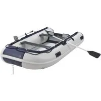 ArtSport Schlauchboot 3,20 m - Aufblasbares Paddelboot für 4 Personen, stabiler Aluboden und inklusive Paddel, Pumpe und Reparaturset