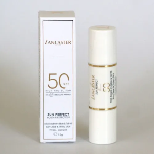 Lancaster Sun Perfect Sun Clear & Tinted Duo Stick SPF50 12 g - Sonnenpflege für perfekte Haut, mit klarem und getöntem Stick für optimalen Schutz und einen ebenmäßigen Teint.