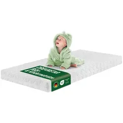 DREAMSTAR Ergo Kids Babymatratze | Öko-Tex Zertifiziert, 60 x 120 cm - Matratzen für Babybetten mit optimalem Schlafkomfort und hautfreundlichem, waschbarem Bezug bei 95 Grad – für gesunden und sicheren Schlaf der Kleinen.
