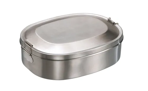 MATO Vesperdose Break 4175 gr. 0,75l 14x18 Edelstahl BrotDose LunchBox Bushcraft
