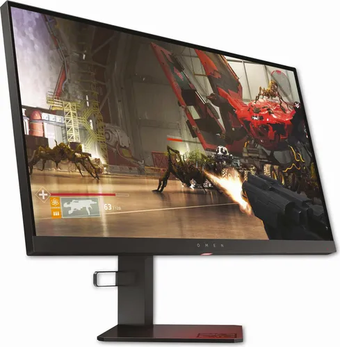 OMEN X 25f Gaming Monitor - 25 Zoll Full HD mit 240Hz - Gaming Monitor mit 1ms Reaktionszeit und Adaptive Sync für ruckelfreies Gaming. Höhenverstellbar für optimalen Komfort. Ideal für Actionspiele!