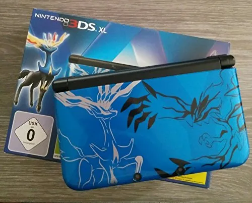 Nintendo 3DS XL - Konsole Pokemon Xerneas-Yveltal Blue - Erlebe spannende Abenteuer mit der Nintendo 3DS XL in der exklusiven Pokemon Xerneas-Yveltal Blue Edition. Fesselndes Gaming-Design und große Bildschirmdiagonale für ein intensives Spielerlebnis.