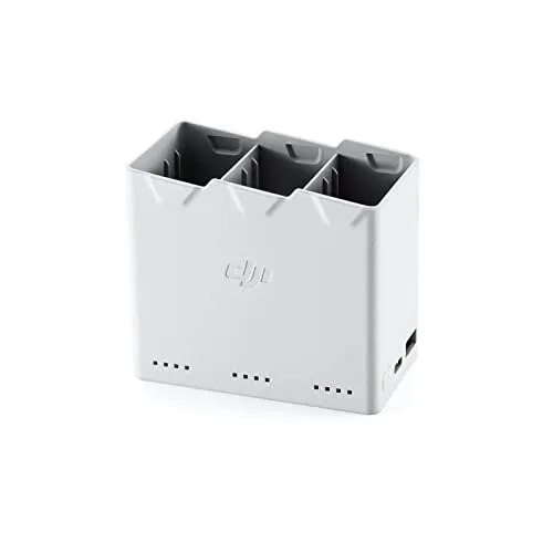 DJI Zweiwege-Ladestation für Mini 4 Pro & Mini 3 Serie - Schnellladung für bis zu 3 Akkus und Powerbank-Funktion für maximale Flexibilität