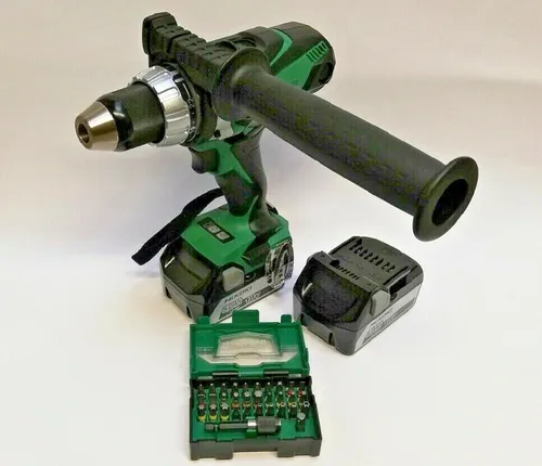 HIKOKI – HITACHI DS18DSDL (5,0) (HSC II) Akku Bohrschrauber incl. 32tlg. Bit-Box