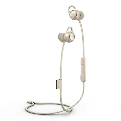 Teufel Supreme IN Earbud-Kopfhörer - Bluetooth 5.0 mit aptX und AAC, bis zu 16 Stunden Spielzeit und Freisprecheinrichtung in Sand Weiß