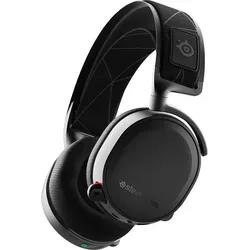 SteelSeries Gaming Headset drahtlos DTS Headphone:X v2.0 Surround Sound Profi-Edition - Schwarz