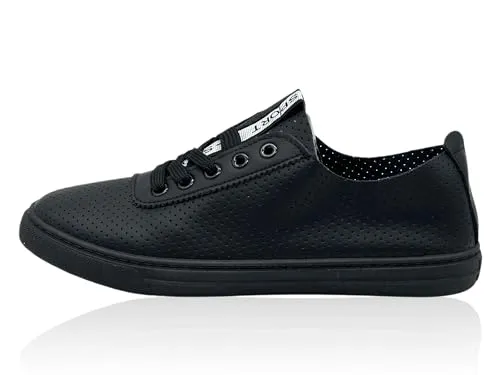 Nowaland Damen Ledersneaker aus weichem Echtleder - Bequemer Sneaker aus weichem Echtleder mit flexibler Sohle für ein angenehmes Laufgefühl. Atmungsaktive Lochung sorgt für eine optimale Luftzirkulation. Ideal für den Alltag und vielseitig kombinierbar.