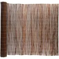 KARAT Weidenzaun Weidenmatte - Flexibler Sichtschutz für Garten und Balkon - Zubehör für Zaunbau & Sichtschutz - Robuste Weidenmatte, resistent gegen Feuchtigkeit, ideal als Sicht- und Windschutz, einfach zu befestigen und pflegeleicht.