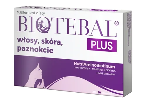Biotebal Plus Hair Skin Nails 40 Tablets - Gesichtscremes - Nahrungsergänzung mit 2500 µg Biotin pro Tagesportion zur Unterstützung von Haaren, Haut und Nägeln. Ideal für die natürliche Schönheit von innen heraus.