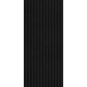 Kosche Akustikpaneel DecoLine, matt schwarz, 240 x 56,1 x 1,9 cm, mit schwarzem Filz, , Stück