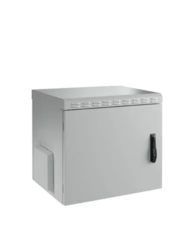 EFB Elektronik Wandgehäuse 10.86 HE - 19 Zoll Rack - Serverschrank mit IP55 Schutzklasse, ideal für den Einsatz in anspruchsvollen Umgebungen und optimalen Schutz Ihrer Technik.