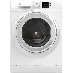 Bauknecht WAM 814 A - Frontlader Waschmaschine 8kg, Energieeffizienzklasse A, Inverter-Motor und Anti-Allergie-Programm für allergikerfreundliche Wäsche