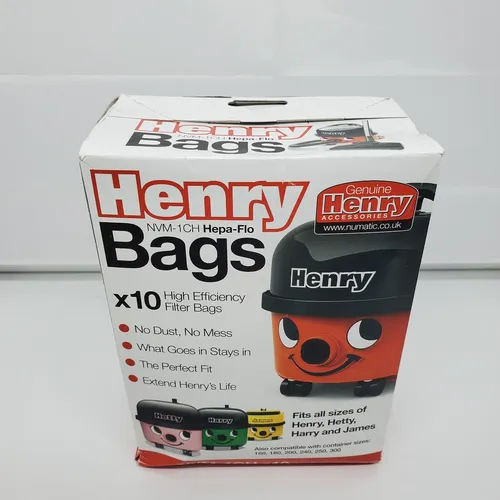 Numatic Henry HepaFlo Staubsaugerbeutel 10 Stück (NVM-1CH)