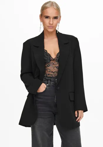 ONLY Damen Blazer 15245698 Black 34 - Eleganter Blazer für Damen von ONLY, perfekt für schicke Anlässe und mit erstklassigem Tragekomfort.