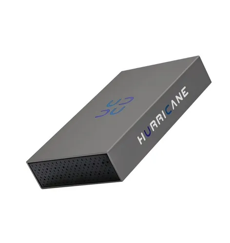 HURRICANE 3518C3 Externe Festplatte 2TB USB-C - Externe Festplatte, 2TB Speicherkapazität, ideal für PC, Laptop und Konsolen wie PS4 und PS5, bietet schnelle USB-C Verbindung und eigene Stromversorgung für optimierte Leistung.