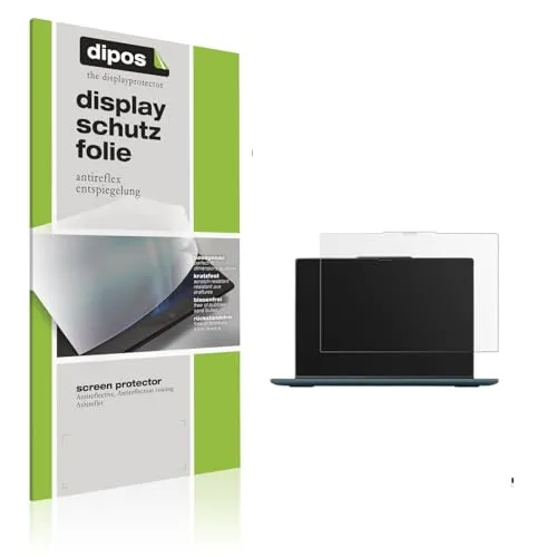 dipos I 2x Schutzfolie matt passend für Lenovo Yoga 7i 2-in-1 Gen 9-14 83DJ003QGE Folie Displayschutzfolie, Ultra-Dünn, Case-Friendly, Fingerprint-Kompatibel