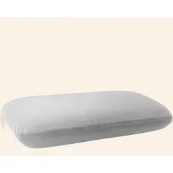casimum Kissenbezug COMFORT - Grau, Doppelpack (2 Stück) - Kissen, 2 Stück, passend für Nackenstützkissen 70x40 cm, aus Baumwolle und Elasthan, extrem weich und pflegeleicht, maschinenwaschbar bis 40°C.