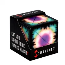 Shashibo Magnetwürfel Entdecker Serie - Moon - Gesellschaftsspiel mit über 70 verwandelbaren Formen, bietet kreativen Spaß und fördert die Kreativität beim Gestalten mit Magneten.
