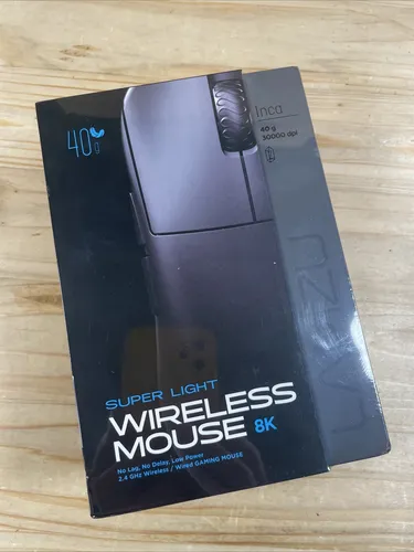 NEU/OVP • Lamzu Inca 8K Super Light Gaming Mouse Wireless • Black