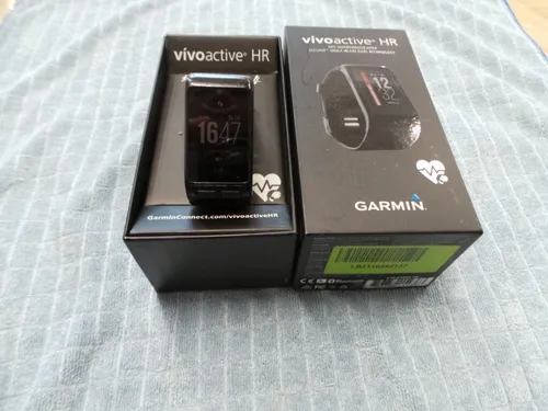 GARMIN vívoactive HR Smartwatch - Schwarz