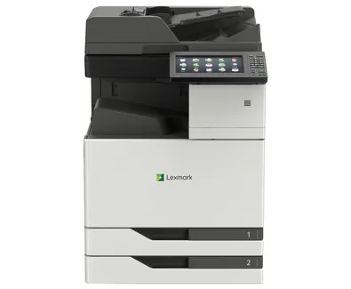 Lexmark 32C0230 Laserdrucker CX921de A3 - Hochgeschwindigkeit & Multifunktional - Drucker für A3-Formate mit 1200x1200 DPI, 35 Seiten/Min. Druckgeschwindigkeit und Duplexfunktion. Ideal für Unternehmen, die hohe Druckvolumen benötigen.